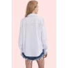 Kadın Terrycotton Dokuma Gömlek Büzgülü Kollarla Rahat Günlük Stil Yaz Aylarının Vazgeçilmezi