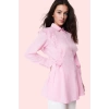 Kadın Terrycotton Dokuma Gömlek Casual Stil Basic Siluet Rahat Günlük Kullanım Özel Günler