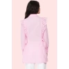 Kadın Terrycotton Dokuma Gömlek Casual Stil Basic Siluet Rahat Günlük Kullanım Özel Günler