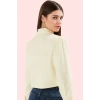 Kadın Terrycotton Kumaş Crop Gömlek Boxy Kalıp Smart Stil Günlük Kombinler Kaliteli Malzeme