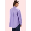 Kadın Terrycotton Kumaş Gömlek Şık Ve Rahat Günlük Stil İçin Hafta Sonu Yaz Aylarının Vazgeçilmezi