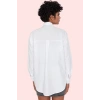 Kadın Terrycotton Kumaş Gömlek Şık Ve Rahat Günlük Stil İçin Hafta Sonu Yaz Aylarının Vazgeçilmezi