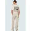 Kadın Unisex Regular Fit Kargo Pantolon Pamuk Gabardin Kumaş Günlük Kullanım Modern Tasarım