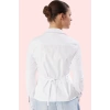 Kadın Uzun Kollu Gömlek Pamuk Poplin Kumaş Fitted Kalıp Günlük Stil Yaz Aylarının Vazgeçilmezi