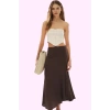Kadın Viskoz Shally Dokuma Maxi Etek Casual Günlük Stil Yaz Hafta Sonu Stilin Buluştuğu Yer