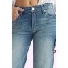 Kadın Wide Leg Denim Pantolon Pamuk Düşük Bel Rahat Kesim Günlük Kullanım Kaliteli Malzeme