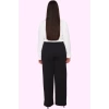 Kadın Wide Leg Pantolon Yüksek Bel Günlük Casual Ofis Şıklığı Hafta Sonu Dayanıklı Malzeme