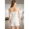Kadın Yazlık Çizgili Pamuklu Pijama Takımı Rahat Ev Giyim Seti Premium Kalite Kaliteli İşçilik