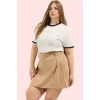 Kadın Yazlık Kısa Şort Etek Büyük Beden Casual Günlük Stil Hafta Sonu Yaz Aylarının Vazgeçilmezi