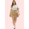 Kadın Yazlık Kısa Şort Etek Büyük Beden Casual Günlük Stil Hafta Sonu Yaz Aylarının Vazgeçilmezi