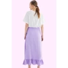 Kadın Yazlık Maxi Etek Dokuma Kumaş Anvelop Sarong Kesim Renk Günlük Kullanım Modern Tasarım