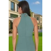 Kadın Yazlık Mini Elbise Astarlı Reglan Kol A Kesim Dokuma Kumaş Özenle Seçilmiş Kaliteli İşçilik