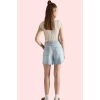 Kadın Yazlık Pamuk Denim Bermuda Şort Casual Tarz Günlük Kullanım Yaz Aylarının Vazgeçilmezi