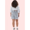 Kadın Yüksek Bel Denim Şort Yırtık Detaylı Rahat Günlük Kombinler Yaz Aylarının Vazgeçilmezi