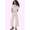 Kadın Yüksek Bel Geniş Paça Denim Culotte Pantolon Pamuklu Günlük Stil Yaz Aylarının Vazgeçilmezi