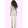 Kadın Yüksek Bel Geniş Paça Denim Pantolon Pamuk Günlük Stil Hafta Sonu Yaz Aylarının Vazgeçilmezi
