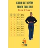 Kadın Yüksek Bel Geniş Paça Jean Pantolon Pamuk Günlük Kullanım Yaz Aylarının Vazgeçilmezi