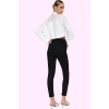 Kadın Yüksek Bel Regular Boy Skinny Jegging Denim Stretch Kumaş Günlük Kombinler Hafta Sonu