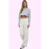 Kadın Yüksek Bel Wide Leg Pantolon Casual Dokuma Kumaş Günlük Hafta Sonu Dayanıklı Malzeme