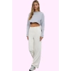 Kadın Yüksek Bel Wide Leg Pantolon Casual Dokuma Kumaş Günlük Hafta Sonu Dayanıklı Malzeme