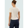 Kısa Kollu Örme Bluz Regular Boy Fitted Kalıp Bisiklet Yaka Yazlık Yüksek Kalite