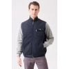 Kışlık Gabardin Yelek Erkek İş Güvenliği Galanthus Outdoor Sıcak Tutucu Rüzgar Geçirmez