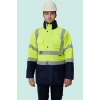 Kışlık İş Güvenliği Parkası Neon EN ISO 13688 20471 343 Linum