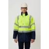 Kışlık İş Güvenliği Parkası Neon EN ISO 13688 20471 343 Linum
