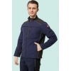 Kışlık İş Güvenliği Softshell Mont Allium Suya Rüzgar Kesici Termal İç Astarlı