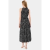 Kolsuz Halter Yaka Çok A line Maxi Elbise Yaz İçin Şık ve Rahat Modern Stil Yüksek Kalite