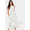 Kolsuz Halter Yaka Çok A line Maxi Elbise Yaz İçin Şık ve Rahat Modern Stil Yüksek Kalite