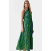 Kolsuz Halter Yaka Çok A line Maxi Elbise Yaz İçin Şık ve Rahat Modern Stil Yüksek Kalite