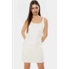 Kolsuz Mini Elbise %93 Polyester %7 Elastan 88 cm Boy Profesyonel Görünüm Şık