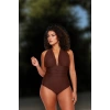 Konforlu Modern Çapraz Büyük Beden Mayo Her Bedende Şıklık Plus Size Plaj Ve Havuz İçin
