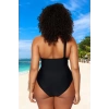 Konforlu Plus Size Mayo Tasarım Büyük Beden Deniz Kıyafeti Esnek Kumaş