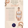 Konforlu Plus Size Mayo Tasarım Büyük Beden Rahat Kesim Plaj Kıyafeti