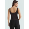Limon Desenli Kolsuz Crop Bluz Rahatlık ve Şıklık Bir Arada Dayanıklı Malzeme Premium Kalite