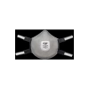 Maske: Ege FFP2 3021 Pro Kubbe Ventilli Aktif Karb STD