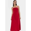 Maxi A line Viskoz Dokuma Elbise Günlük Şıklık İçin Seçkin Malzeme Şık Görünüm Modern Stil