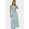 Maxi A line Viskoz Dokuma Elbise Günlük Şıklık İçin Seçkin Malzeme Şık Görünüm Modern Stil