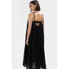 Maxi Elbise Düz Kesim V Yaka Polyester Yazlık Günlük Şık Zarifane Tasarım Uzun Ömürlü Yüksek Kalite