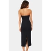 Midi Elbise Esnek Örme Kumaş Bodycon Kalıp Günlük Stil Kaliteli İşçilik Seçkin Malzeme