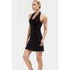 Mini Ceket Elbise Yazlık Dokuma Polyester Elastan Modern Stil Trend Tasarım Şık Görünüm