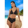 Modern Desenli Bikini Takımı Esnek Kumaş Premium Kalite UV Korumalı Şık Detaylı Ergonomik Kesim