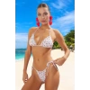 Modern Desenli Bikini Takımı Klora Dayanıklı UV Korumalı Su Sporları İçin Yüksek Konfor