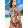 Modern Halter Mayokini Klora Dayanıklı Özel Tasarım Hızlı Kuruyan UV Korumalı Premium Kalite