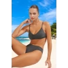 Modern Simli Bikini Takımı Plaj Ve Havuz İçin Özel Tasarım Su Sporları Klora Dayanıklı