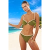 Modern Straplez Bikini Takımı Özel Tasarım Su Sporları İçin Klora Dayanıklı Hızlı Kuruyan