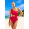 Modern Tek Omuz Mayokini Premium Kalite Esnek Kumaş Özel Tasarım Su Sporları İçin
