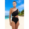 Modern Tek Omuz Mayokini Yüksek Konfor Plaj Ve Havuz İçin Esnek Kumaş Premium Kalite